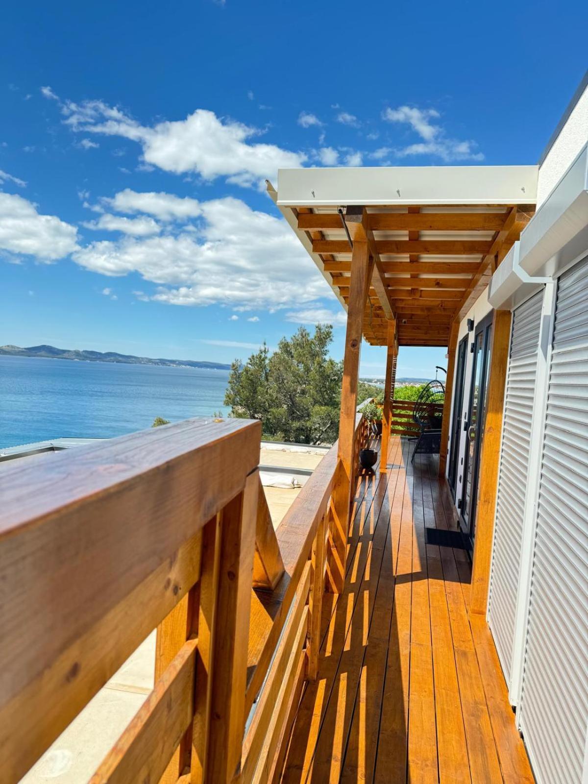 D-View Premium Mobile Home - Panoramic Seaview - 150 M From Beach, Free Parking Drage Εξωτερικό φωτογραφία