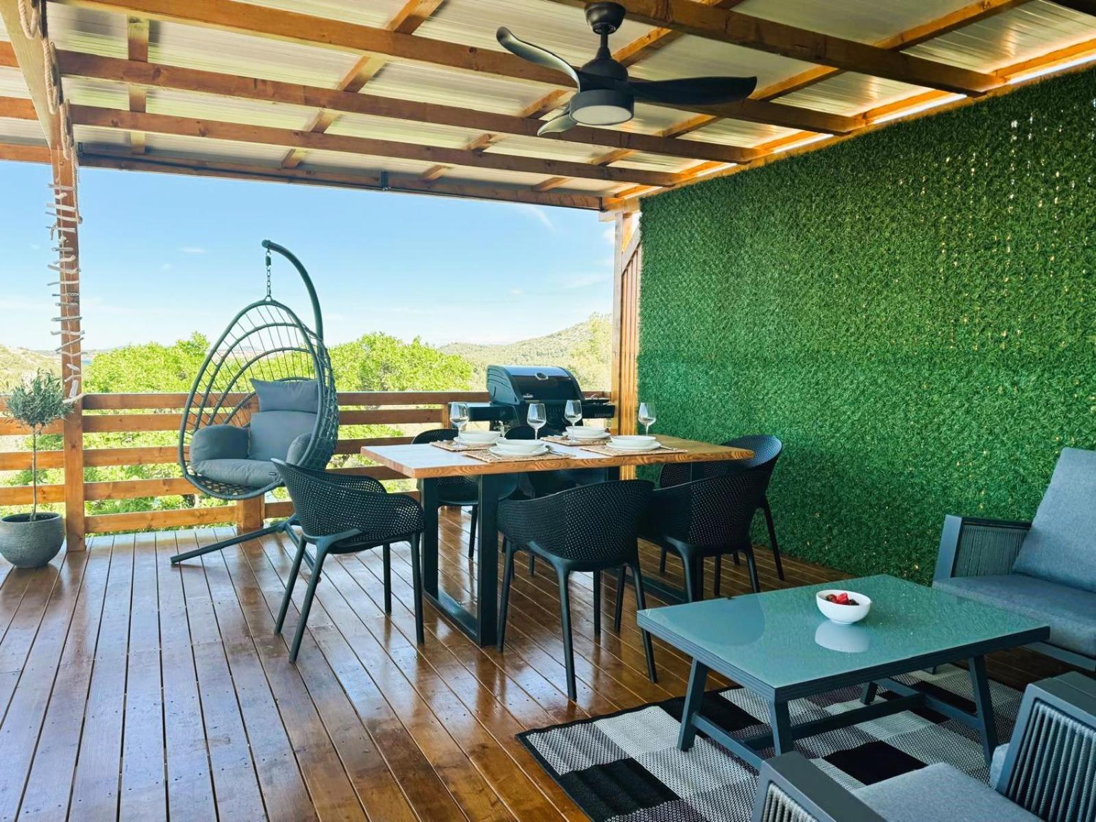 D-View Premium Mobile Home - Panoramic Seaview - 150 M From Beach, Free Parking Drage Εξωτερικό φωτογραφία