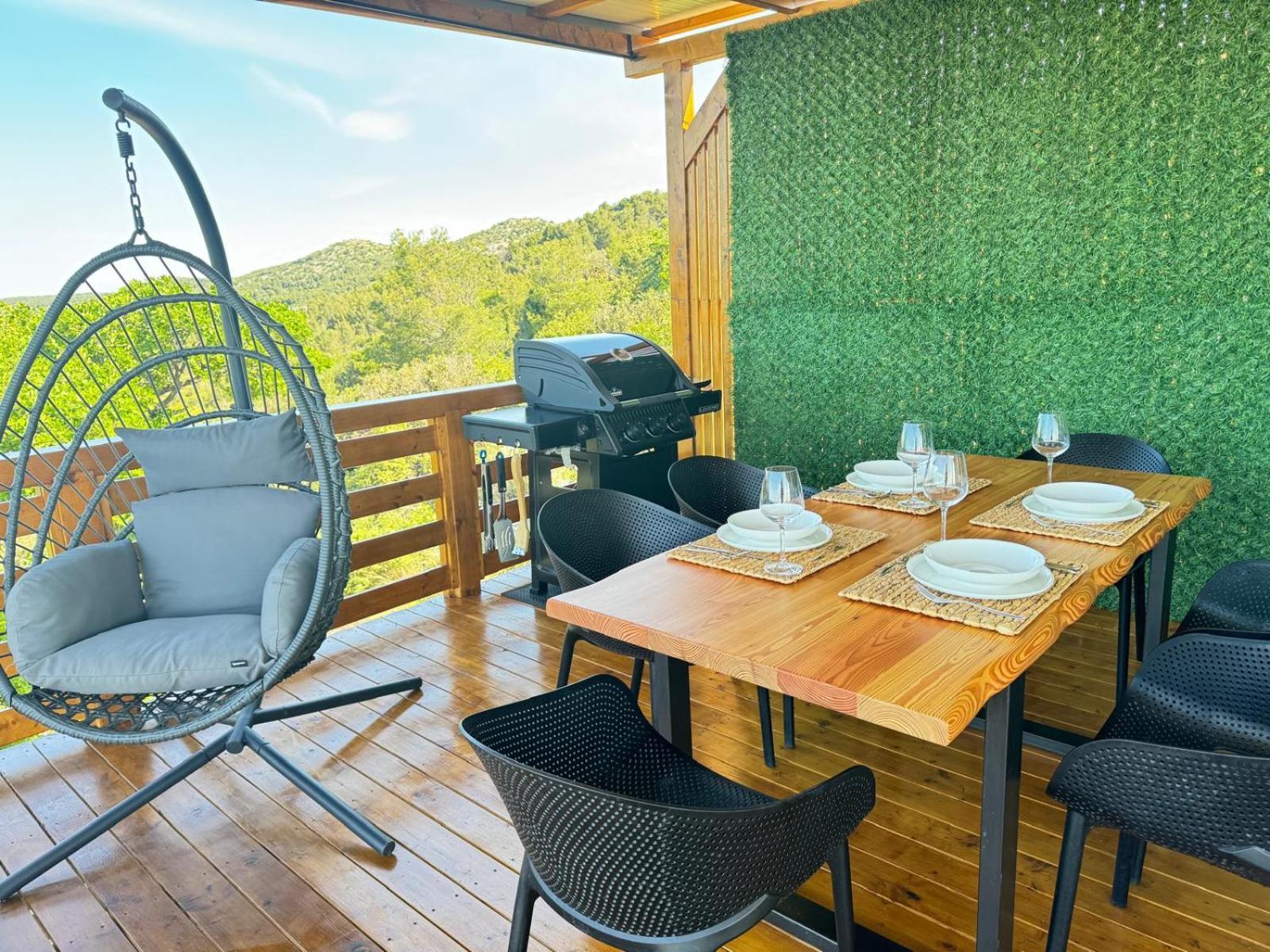 D-View Premium Mobile Home - Panoramic Seaview - 150 M From Beach, Free Parking Drage Εξωτερικό φωτογραφία